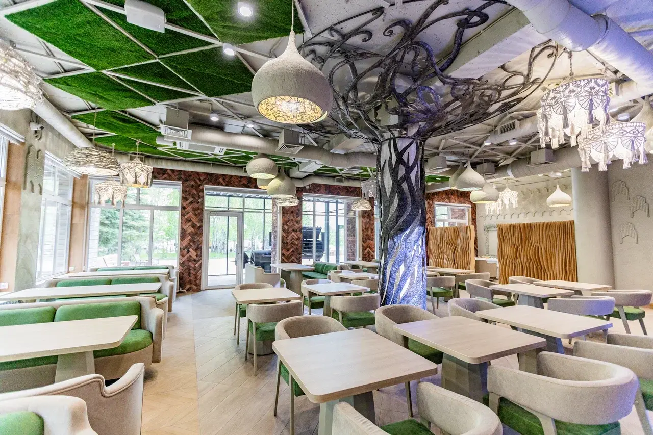 Интерьер с&nbsp;акцентом на&nbsp;натуральные
материалы и&nbsp;русские мотивы